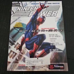 VTG Nintendo Power Magazine Vol 156 Spiderman with Rayman & Dragonball Z Posters